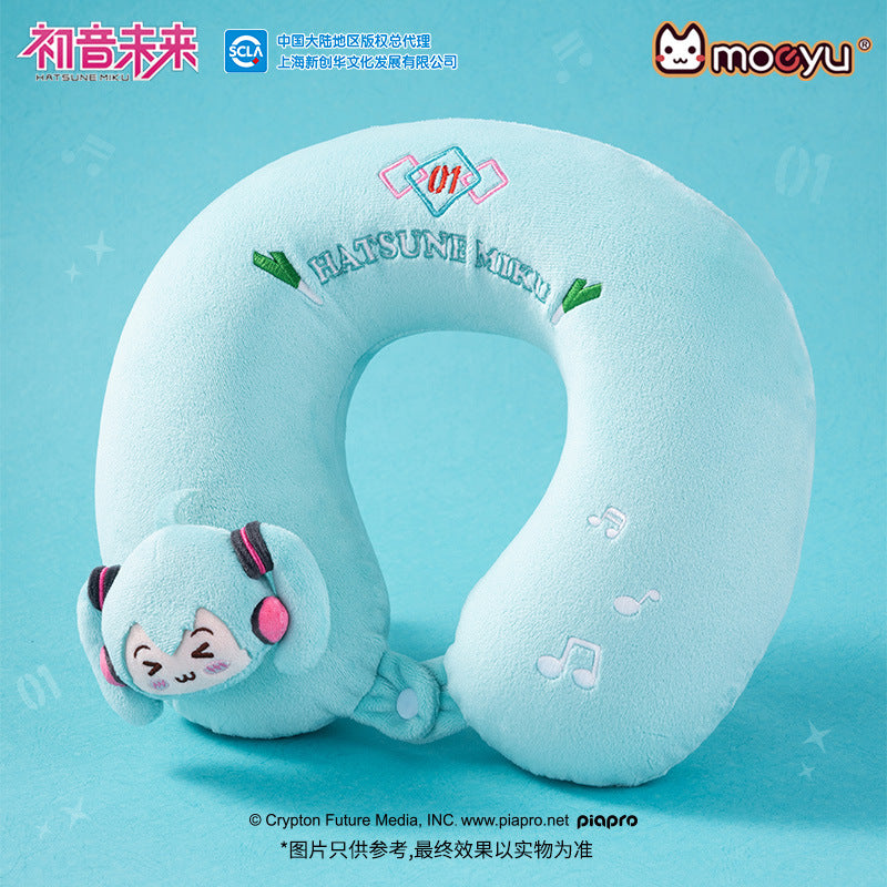Moeyu: Hatsune Miku: U-Shaped Neck Pillow-Moeyu-Makochan.store