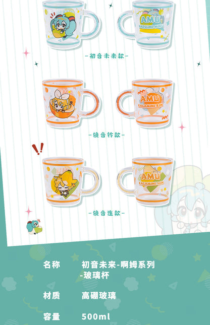 Moeyu: Hatsune Miku AMU series glass - Kanako.store