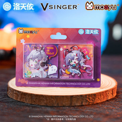 Moeyu: Vsinger:  Luo Tianyi Funny Night Series Fridge Magnet - Kanako.store