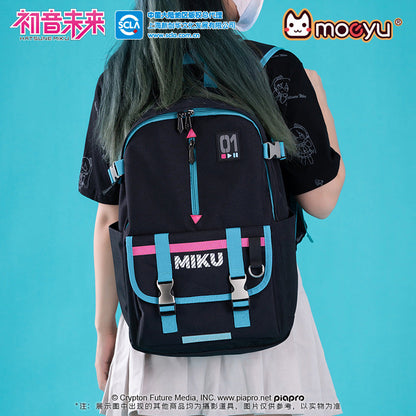 Moeyu Hatsune Miku Outdoor Style Oxford Backpack - Kanako.store