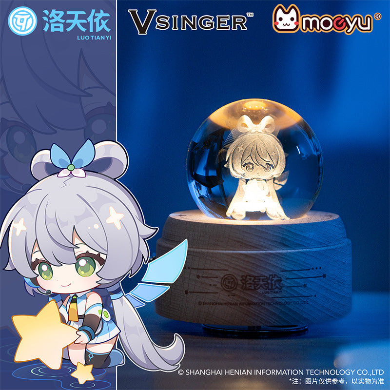 Moeyu: Vsinger: Luo Tianyi: Luo Tianyi crystal ball music box - Kanako.store