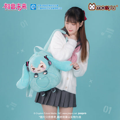 Moeyu Hatsune Miku Squinty Eyes Series Backpack-Moeyu-Makochan.store