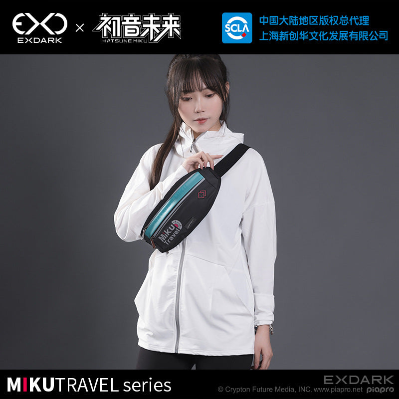 Moeyu Hatsune Miku Travel Series Running Bag - Kanako.store