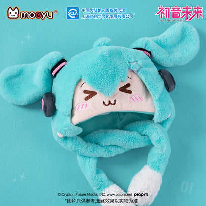 Moeyu Hatsune Miku Squinty Eyes Series Movable Plush Ha-Moeyu-Makochan.store