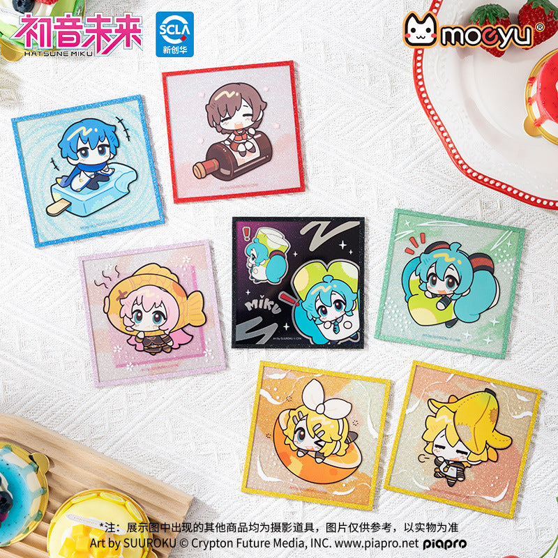 Moeyu: Hatsune Miku AMU series acrylic color paper (blindbox) - Kanako.store