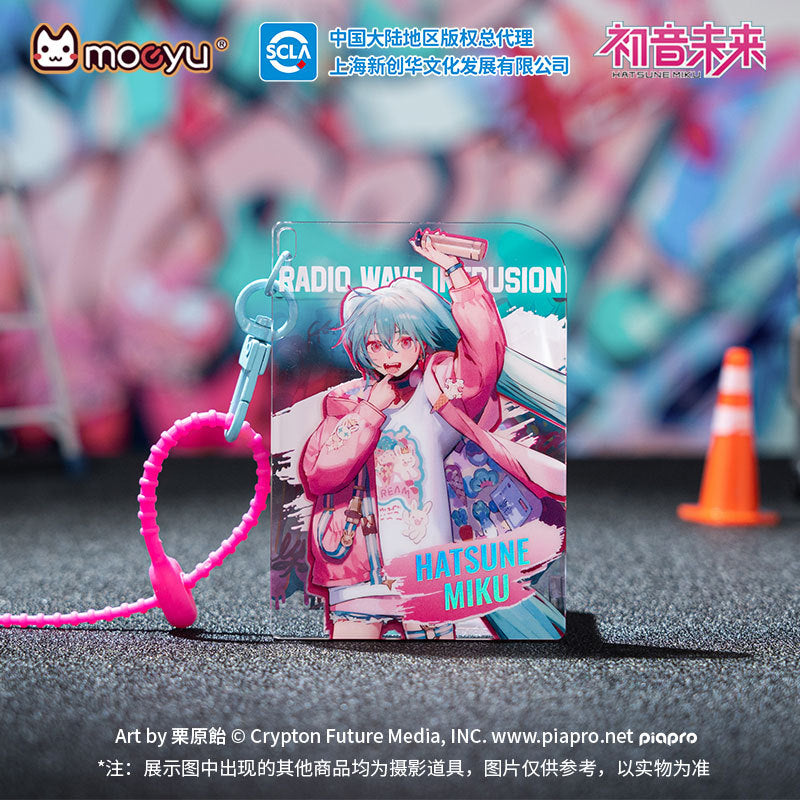 Moeyu: Hatsune Miku Radio Invasion Series Acrylic Pendant-Moeyu-Makochan.store