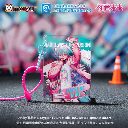 Moeyu: Hatsune Miku Radio Invasion Series Acrylic Pendant-Moeyu-Makochan.store