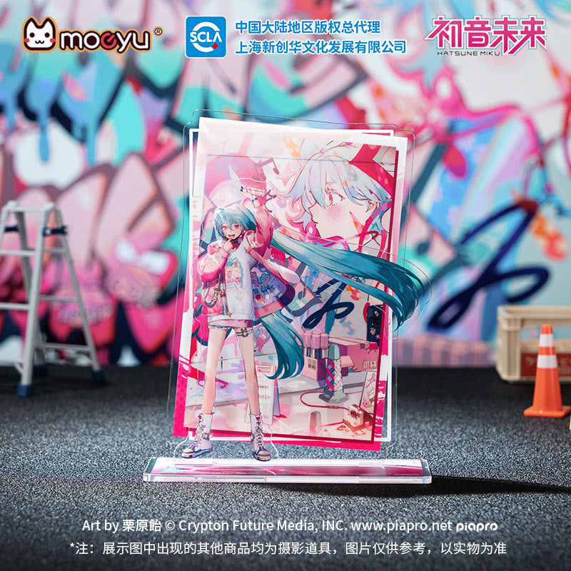 Moeyu: Hatsune Miku Radio Invasion Series Acrylic Stand-Moeyu-Makochan.store