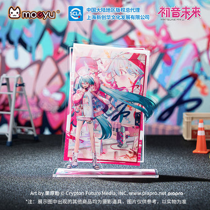 Moeyu: Hatsune Miku Radio Invasion Series Acrylic Stand-Moeyu-Makochan.store