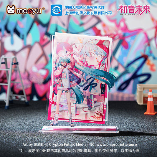 Moeyu: Hatsune Miku Radio Invasion Series Acrylic Stand-Moeyu-Makochan.store