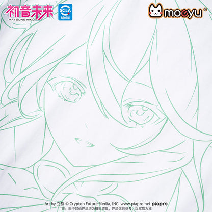 Moeyu Hatsune Miku Summer Flower Series T-Shirt - Kanako.store