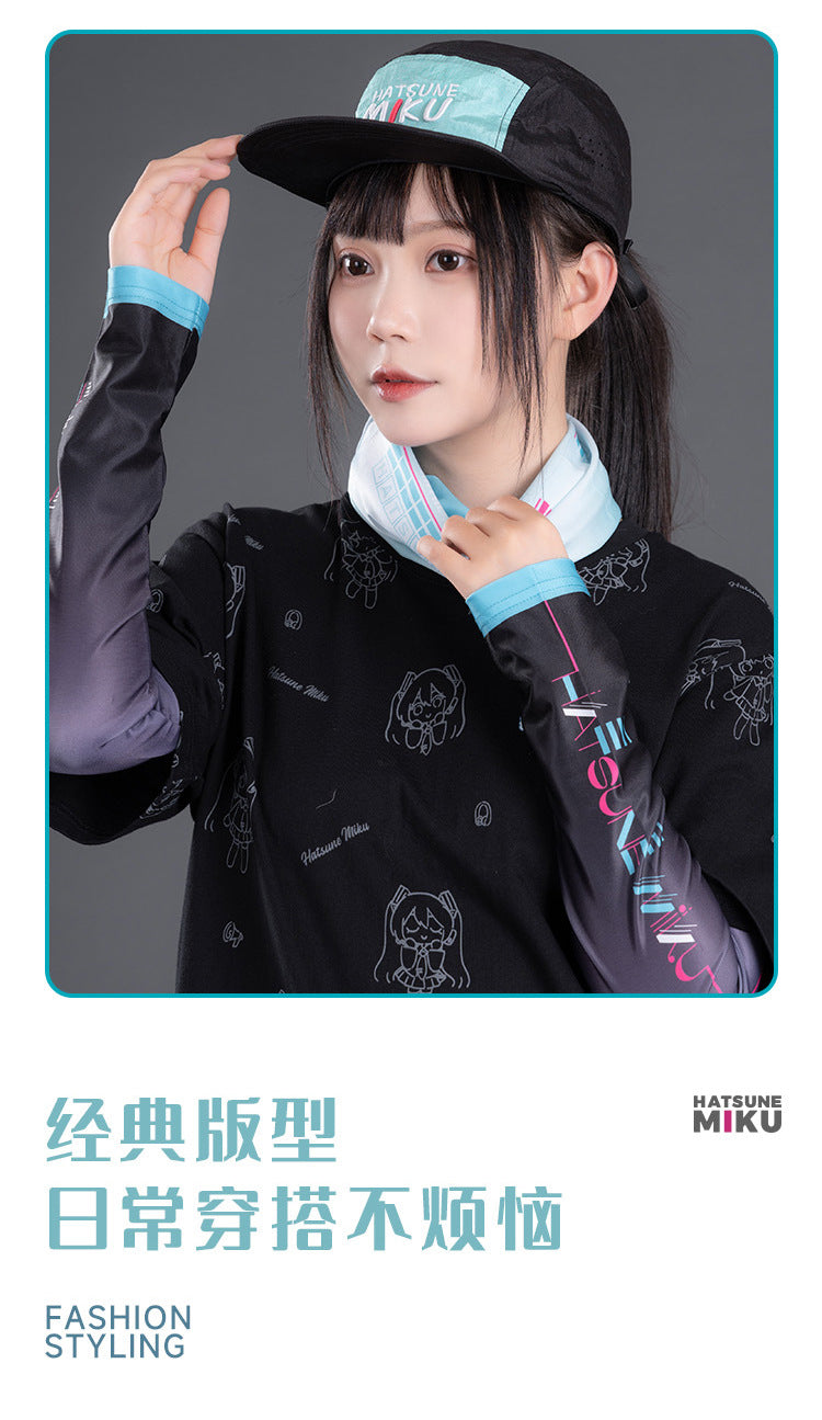 Moeyu Hatsune Miku Running Series Sun Protection Sleeves - Kanako.store