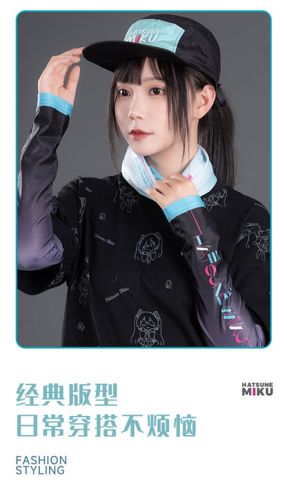 Moeyu Hatsune Miku Running Series Sun Protection Sleeves - Kanako.store
