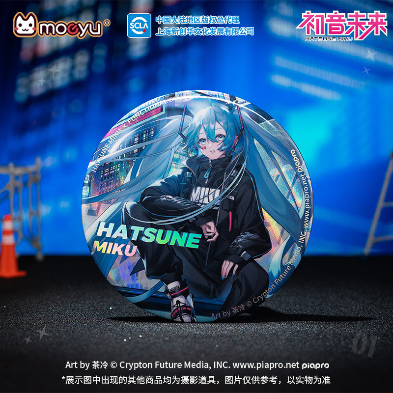 moeyu: Hatsune Miku Tech Series Large Badge - Kanako.store