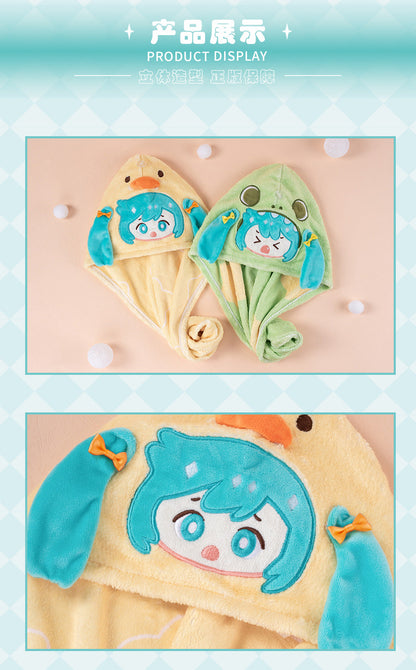 moeyu: Hatsune Miku: Pajama Party Series Dry Hair Cap-Moeyu-Makochan.store