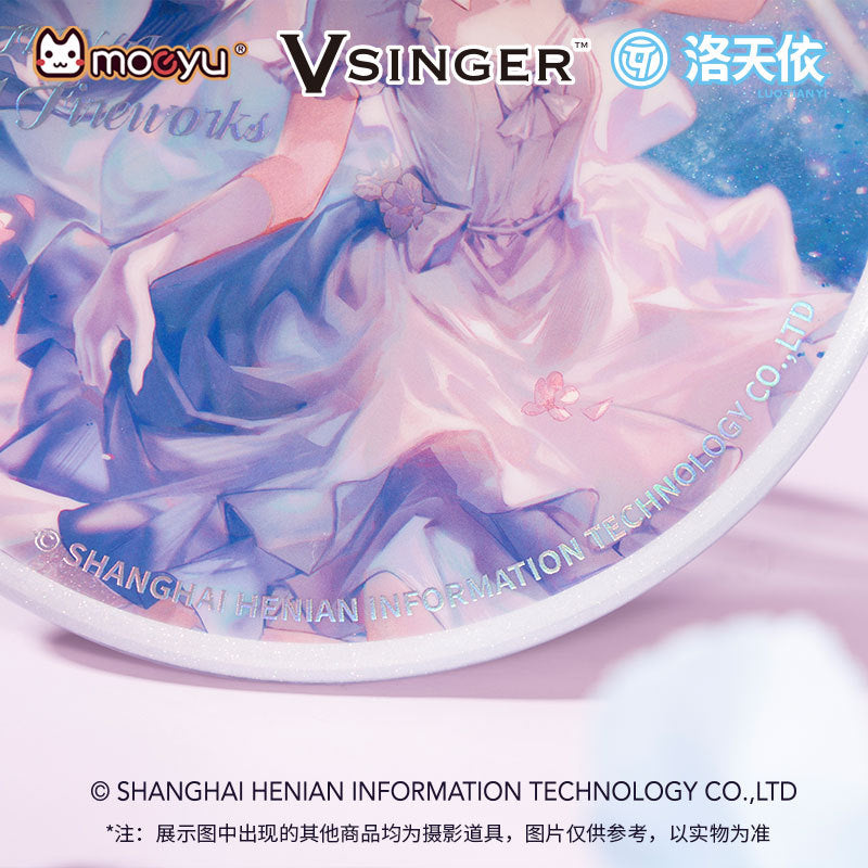 Moeyu Vsinger Luo Tianyi Star and Fireworks Series Big Badge - Kanako.store