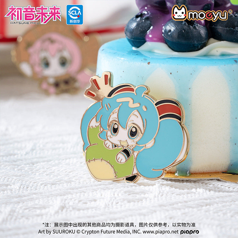 Moeyu: Hatsune Miku AMU Series Metal Enamel Brooch (Blind Box) - Kanako.store