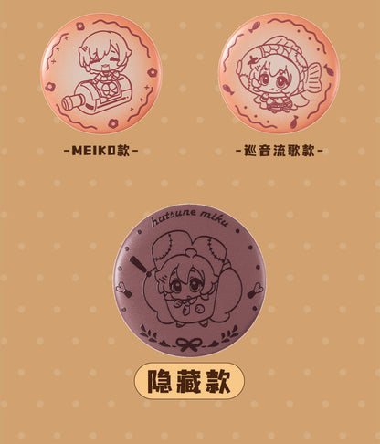 Moeyu: Hatsune Miku AMU series embossed biscuit badge - Kanako.store