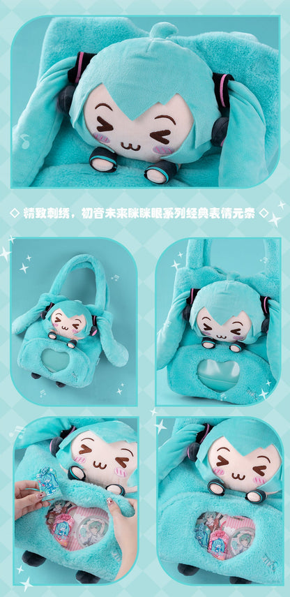 Moeyu: Hatsune Miku: Squinty Eyes Series Shoulder Bag-Moeyu-Makochan.store