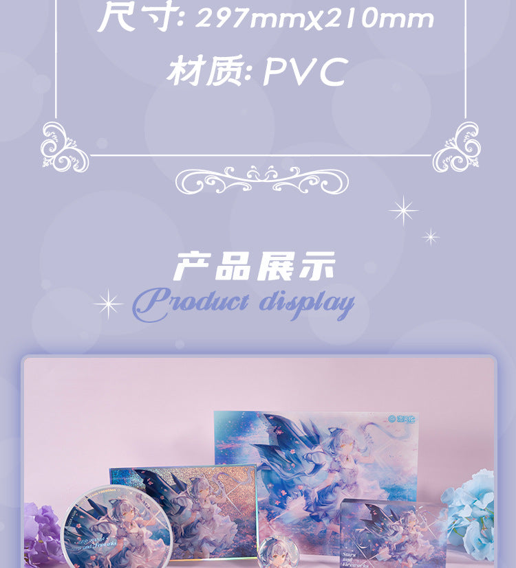 Moeyu: Vsinger: Luo Tianyi: Luo Tianyi Stars and Fireworks Series 3D Poster - Kanako.store