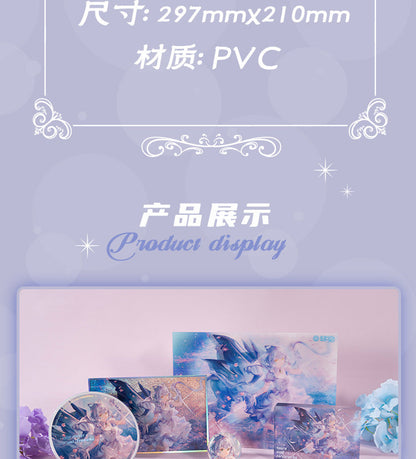 Moeyu: Vsinger: Luo Tianyi: Luo Tianyi Stars and Fireworks Series 3D Poster - Kanako.store