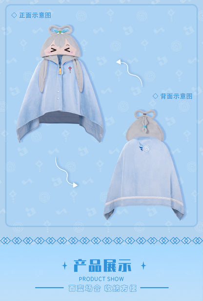 Moeyu Luo Tianyi Squinting Eyes Series Multifunctional Air Conditioning Blanket-Moeyu-Makochan.store