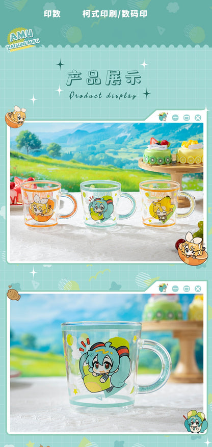 Moeyu: Hatsune Miku AMU series glass - Kanako.store