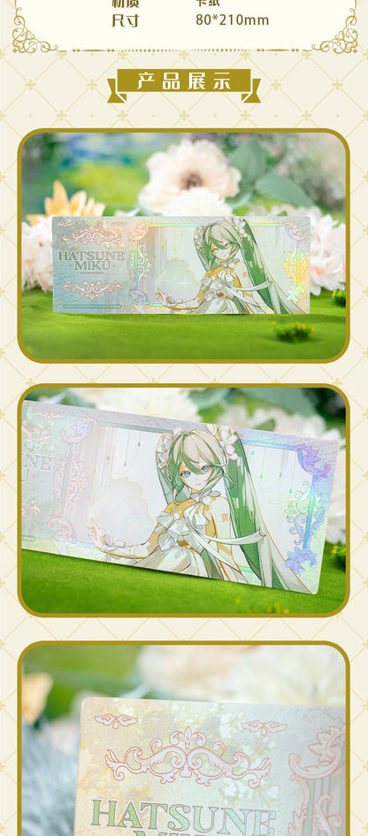 Moeyu Hatsune Miku Life-Like Summer Flowers Series Laser Ticket - Kanako.store