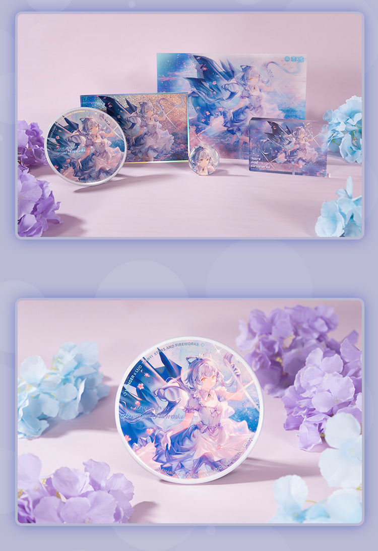 Moeyu Vsinger Luo Tianyi Star and Fireworks Series Big Badge - Kanako.store