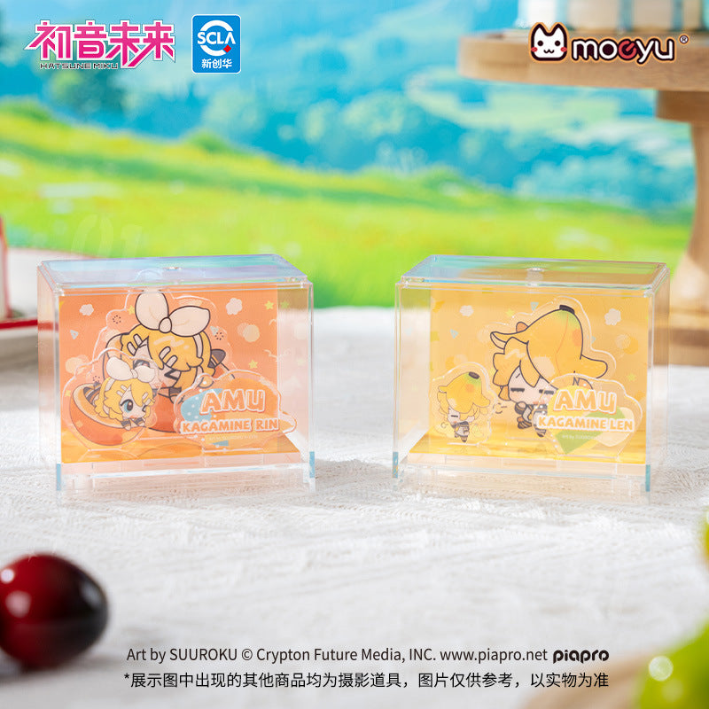 Moeyu: Hatsune Miku AMU series acrylic scene decoration (blindbox) - Kanako.store