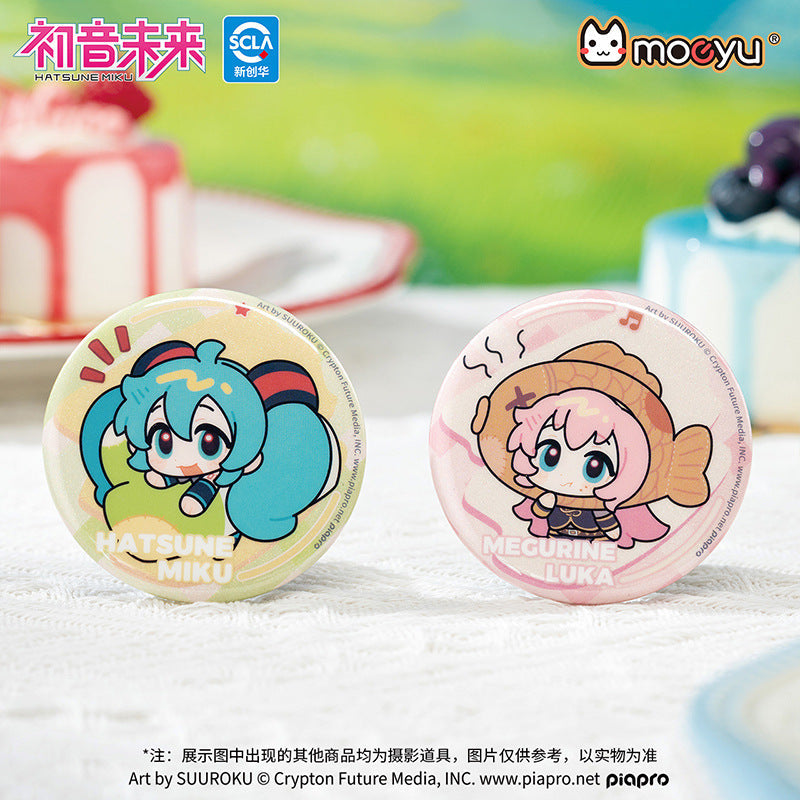 Moeyu: Hatsune Miku AMU Series Tinplate Badge (Blind Box) - Kanako.store
