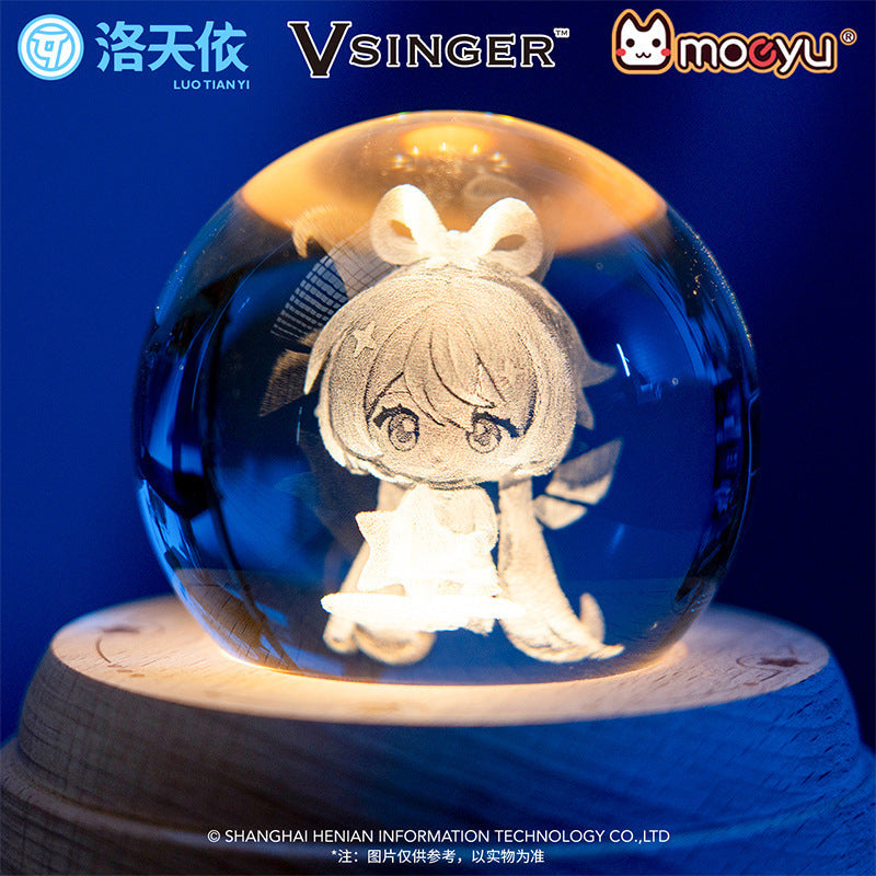 Moeyu: Vsinger: Luo Tianyi: Luo Tianyi crystal ball music box - Kanako.store