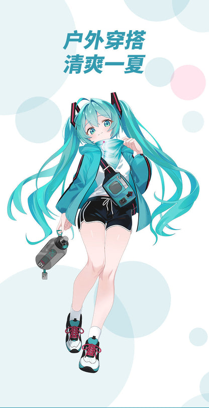 Moeyu Hatsune Miku Running Series Sports Bottle - Kanako.store