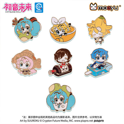 Moeyu: Hatsune Miku AMU Series Metal Enamel Brooch (Blind Box) - Kanako.store