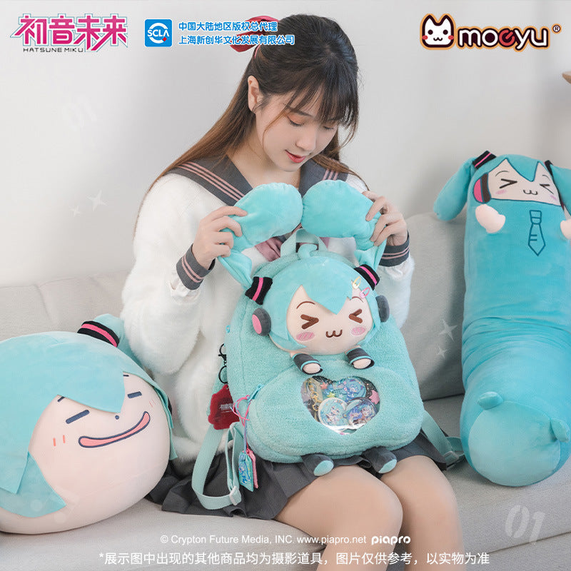 Moeyu Hatsune Miku Squinty Eyes Series Backpack-Moeyu-Makochan.store