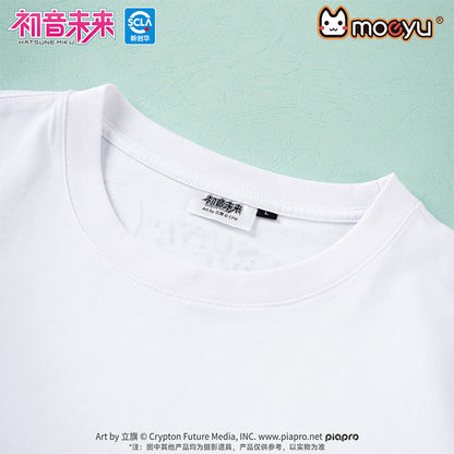 Moeyu Hatsune Miku Summer Flower Series T-Shirt - Kanako.store