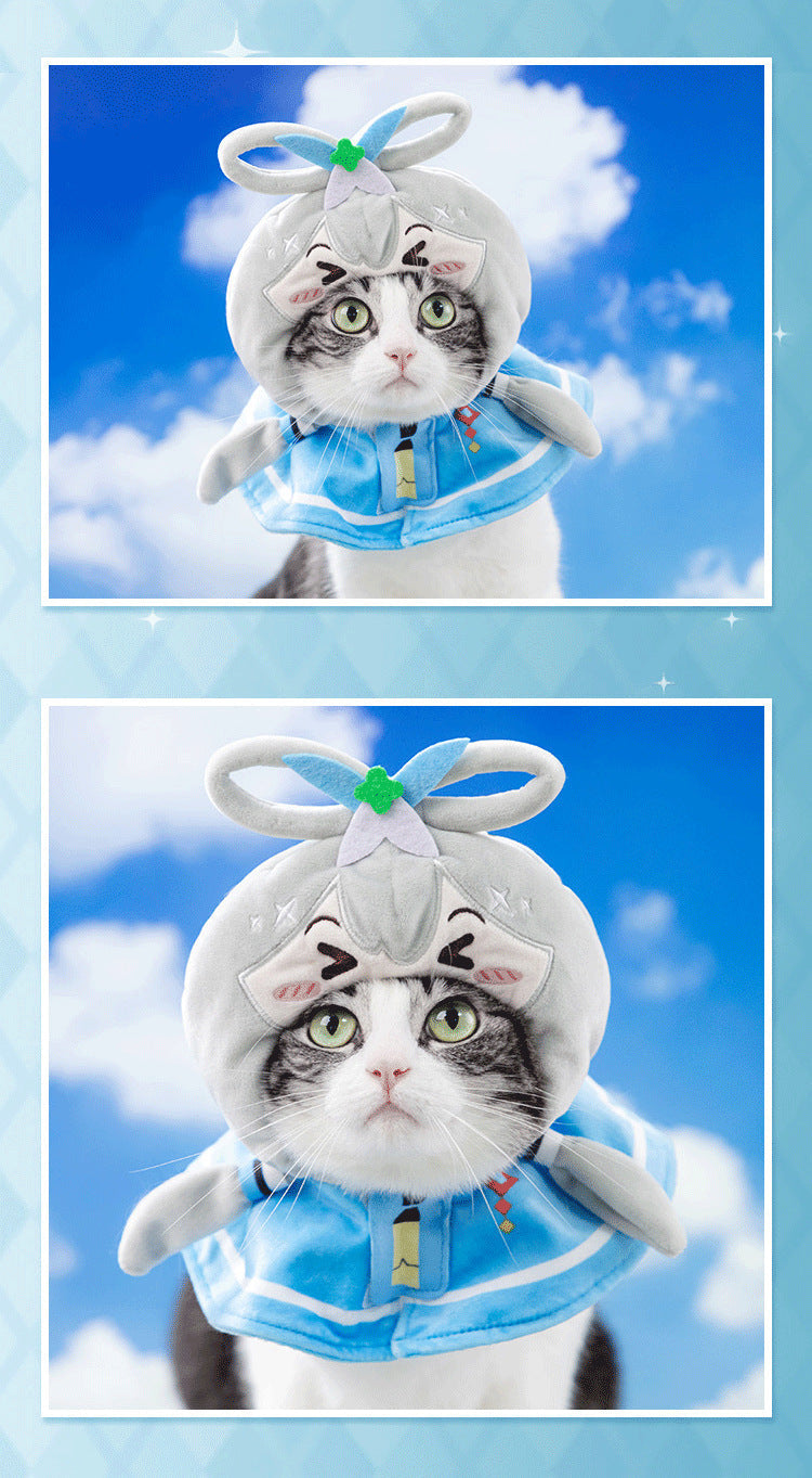 Moeyu Luo Tianyi Squinting Eyes Series Mini Shawl - Kanako.store