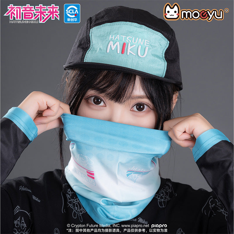 Moeyu Hatsune Miku Running Series Outdoor Face Towel - Kanako.store
