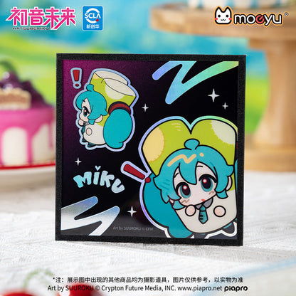 Moeyu: Hatsune Miku AMU series acrylic color paper (blindbox) - Kanako.store