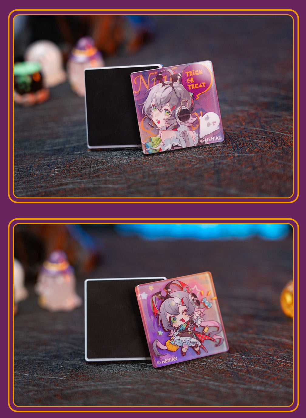 Moeyu: Vsinger:  Luo Tianyi Funny Night Series Fridge Magnet - Kanako.store