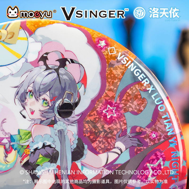 Moeyu: Vsinger:  Luo Tianyi Funny Night-Big Badge - Kanako.store