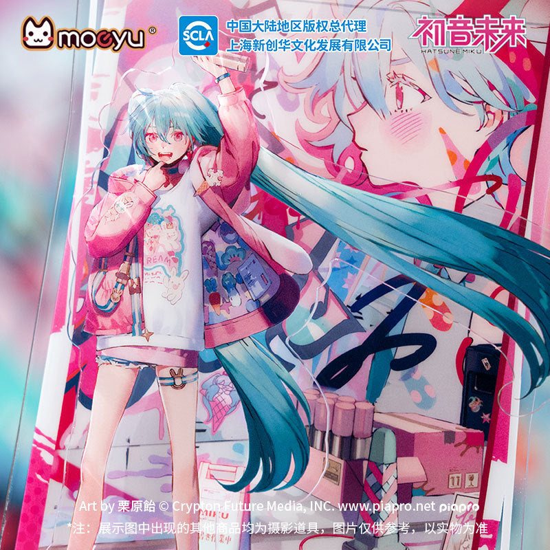 Moeyu: Hatsune Miku Radio Invasion Series Acrylic Stand-Moeyu-Makochan.store