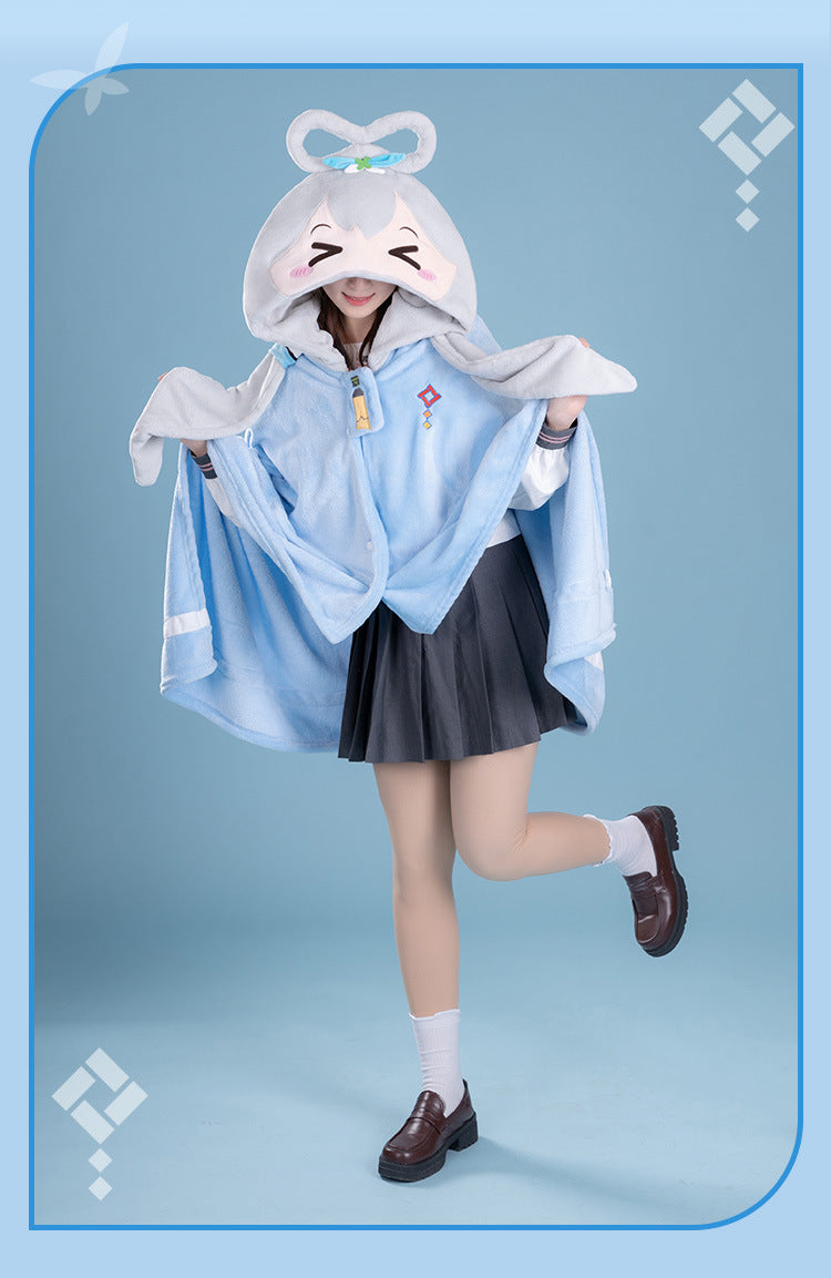 Moeyu Luo Tianyi Squinting Eyes Series Multifunctional Air Conditioning Blanket-Moeyu-Makochan.store