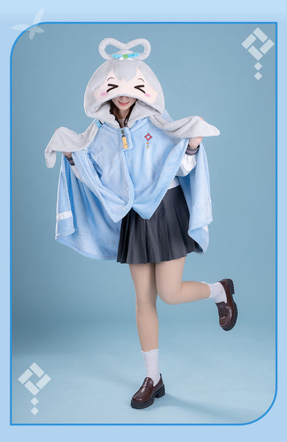 Moeyu Luo Tianyi Squinting Eyes Series Multifunctional Air Conditioning Blanket-Moeyu-Makochan.store