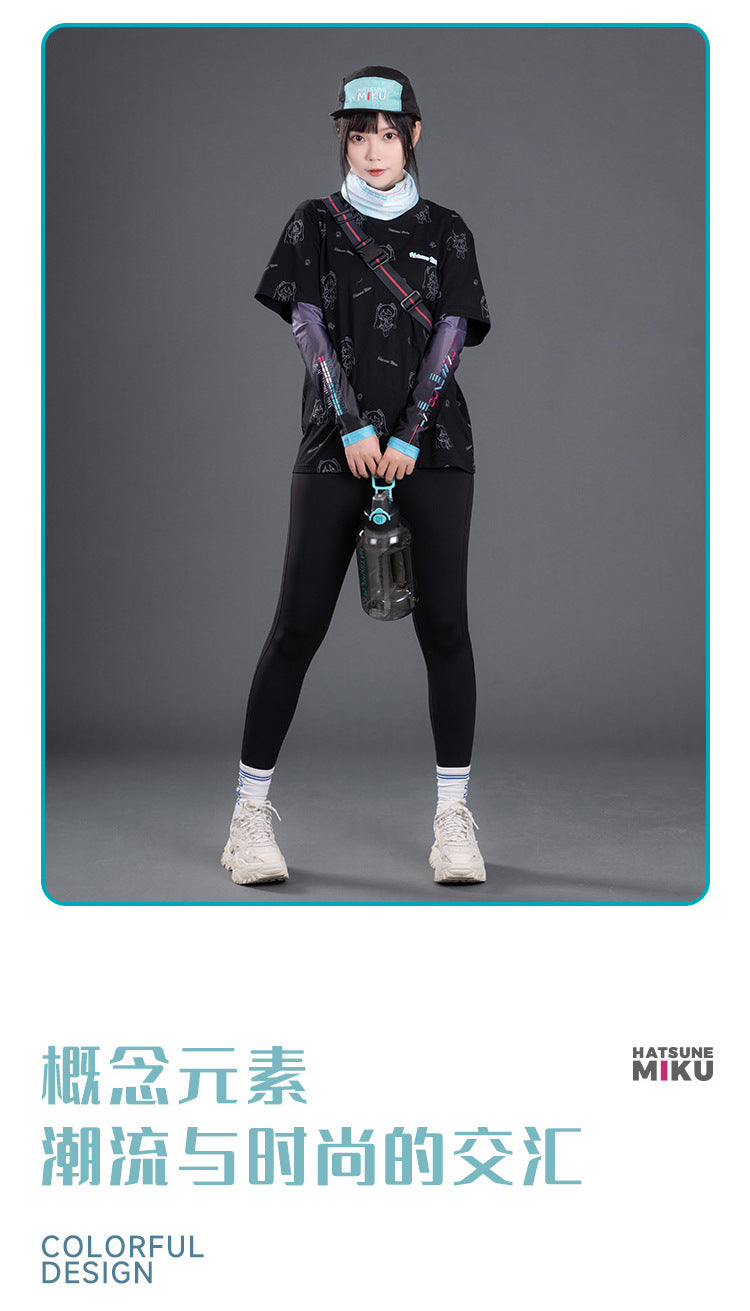 Moeyu Hatsune Miku Running Series Outdoor Face Towel - Kanako.store