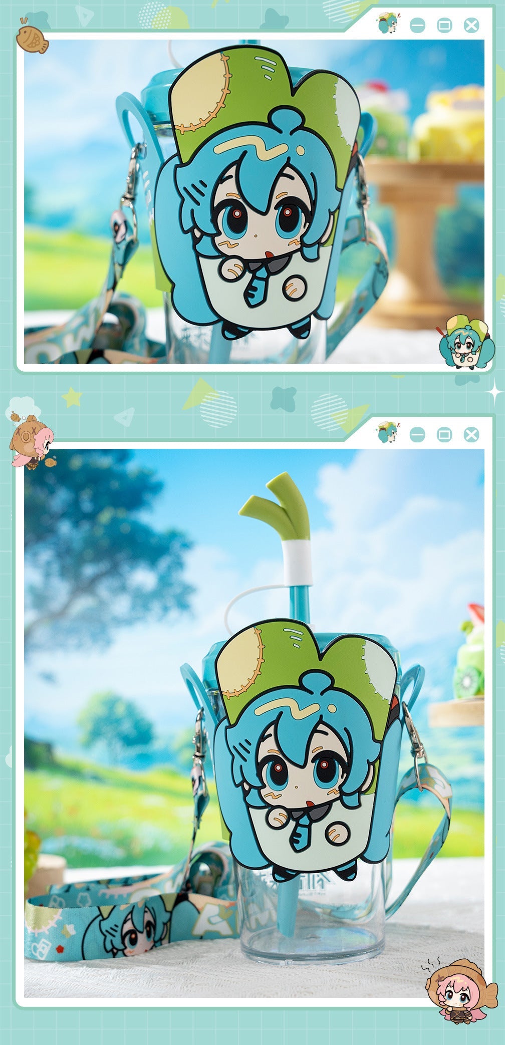 Moeyu: Hatsune Miku AMU Series Vitality Drink Cup - Kanako.store