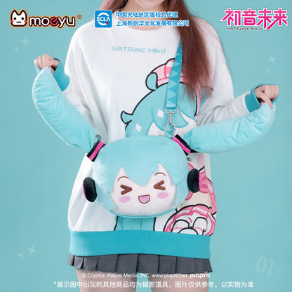 Moeyu Hatsune Miku Squinty Eyes Series Shoulder Bag-Moeyu-Makochan.store