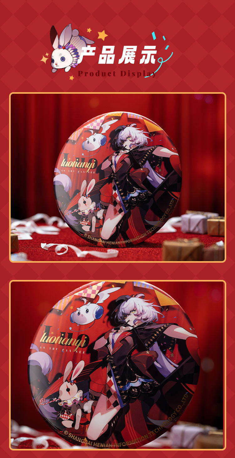 Moeyu Vsinger Luo Tianyi “As You See” Series Big Badge - Kanako.store