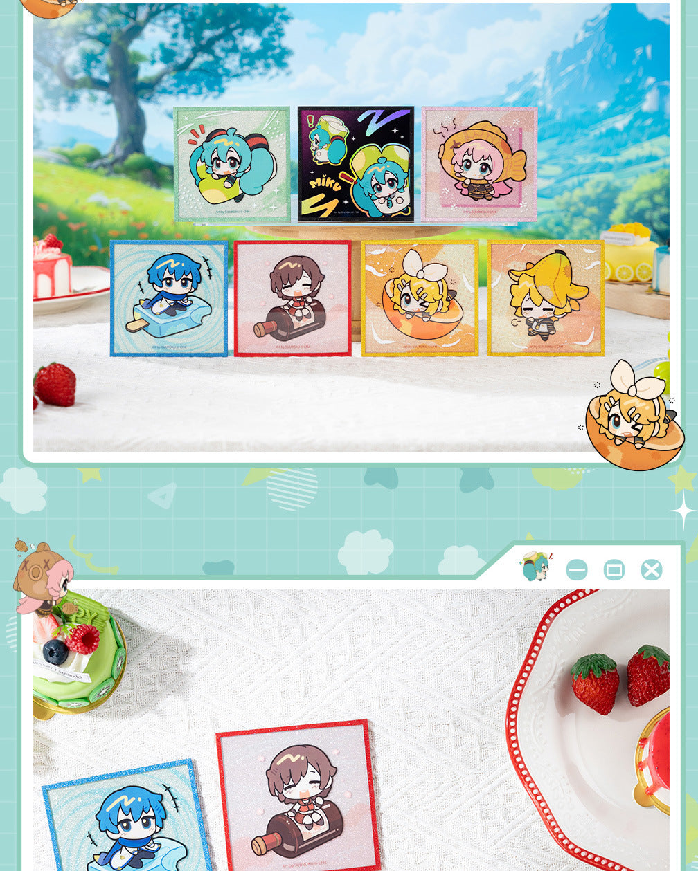 Moeyu: Hatsune Miku AMU series acrylic color paper (blindbox) - Kanako.store