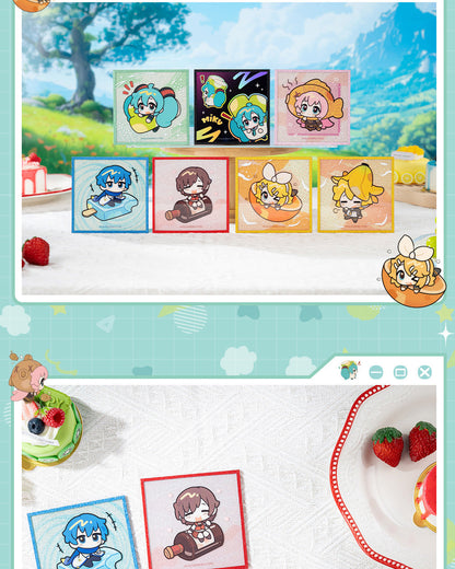 Moeyu: Hatsune Miku AMU series acrylic color paper (blindbox) - Kanako.store